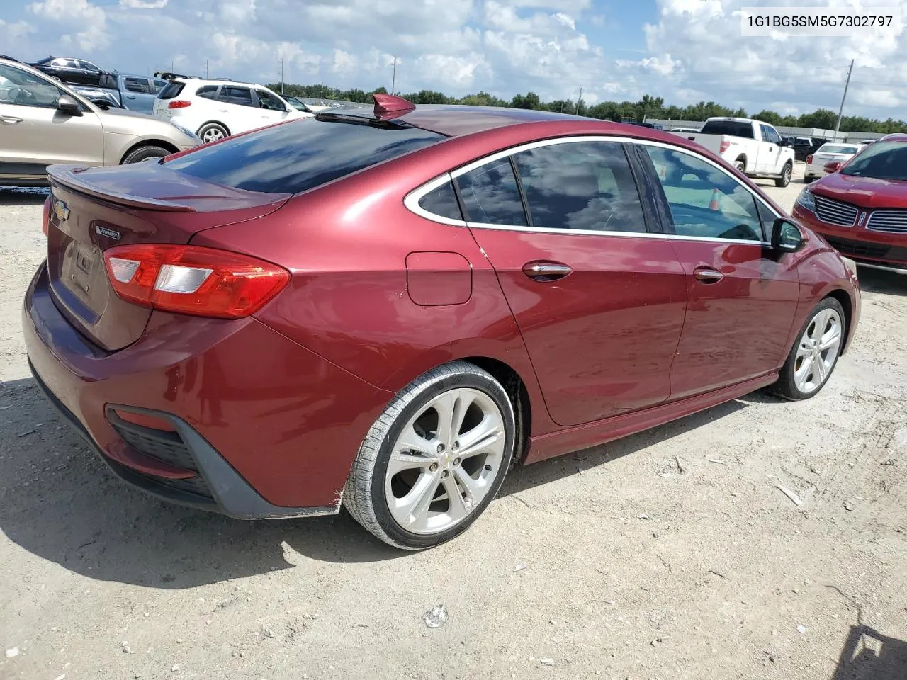 1G1BG5SM5G7302797 2016 Chevrolet Cruze Premier