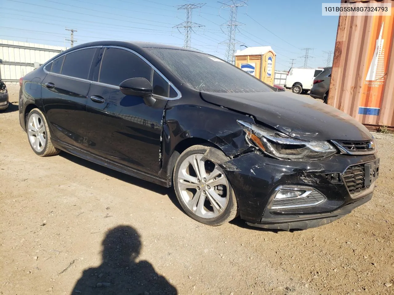 2016 Chevrolet Cruze Premier VIN: 1G1BG5SM8G7324793 Lot: 74151274