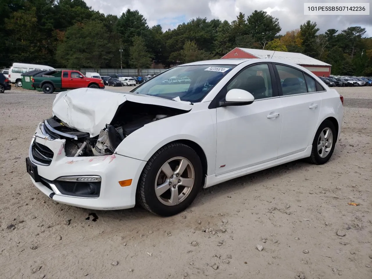 2016 Chevrolet Cruze Limited Lt VIN: 1G1PE5SB5G7142236 Lot: 74235524