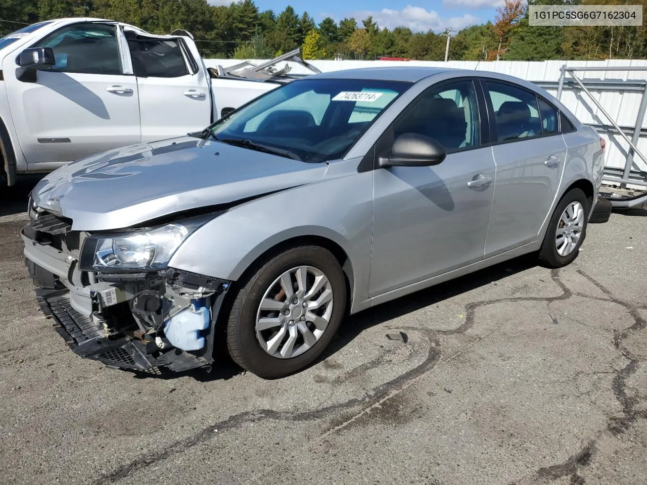 2016 Chevrolet Cruze Limited Ls VIN: 1G1PC5SG6G7162304 Lot: 74263714