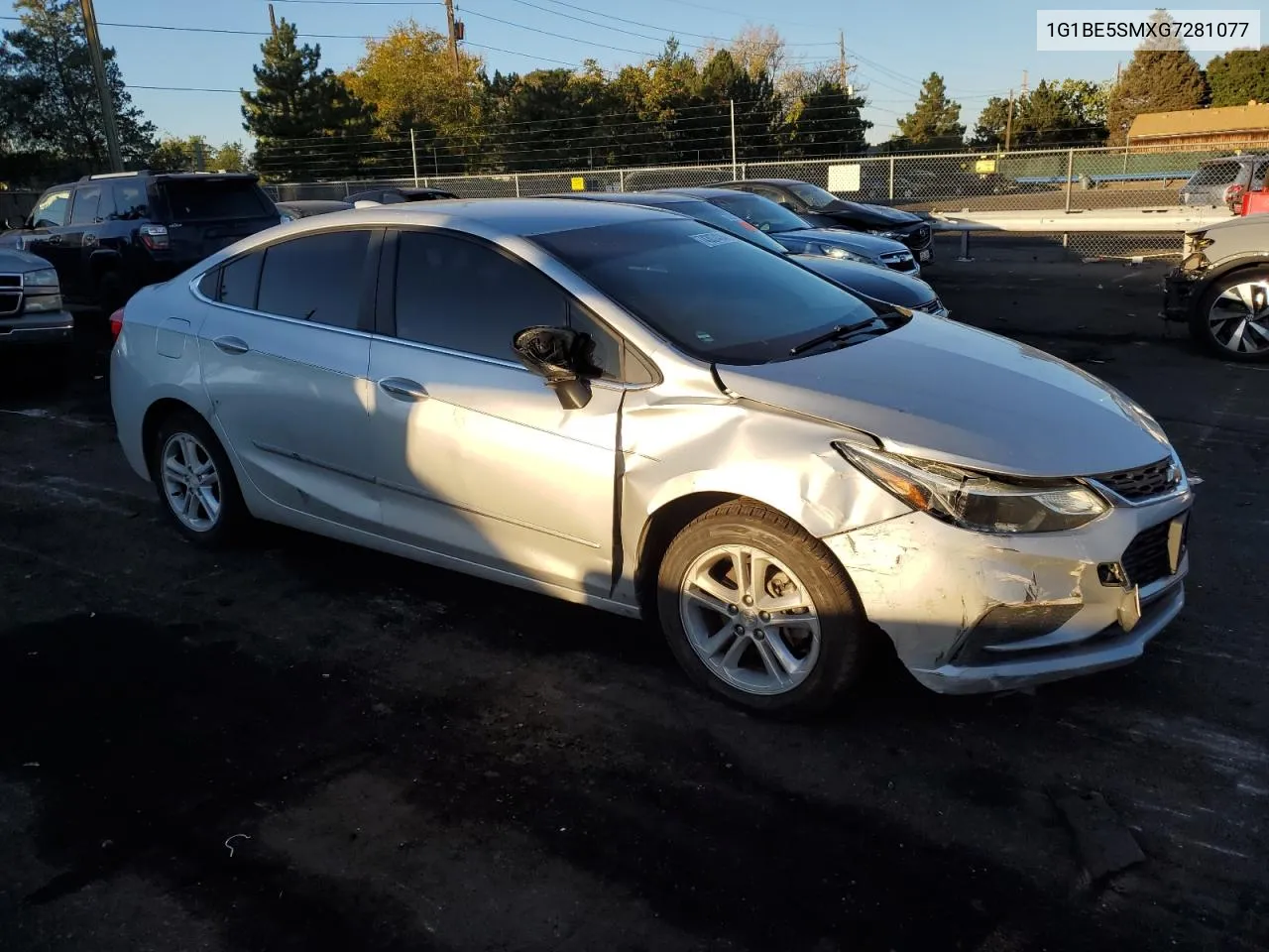 2016 Chevrolet Cruze Lt VIN: 1G1BE5SMXG7281077 Lot: 74307424