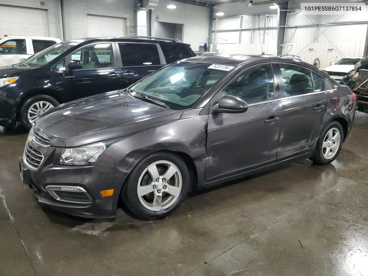 2016 Chevrolet Cruze Limited Lt VIN: 1G1PE5SB6G7137854 Lot: 74351784