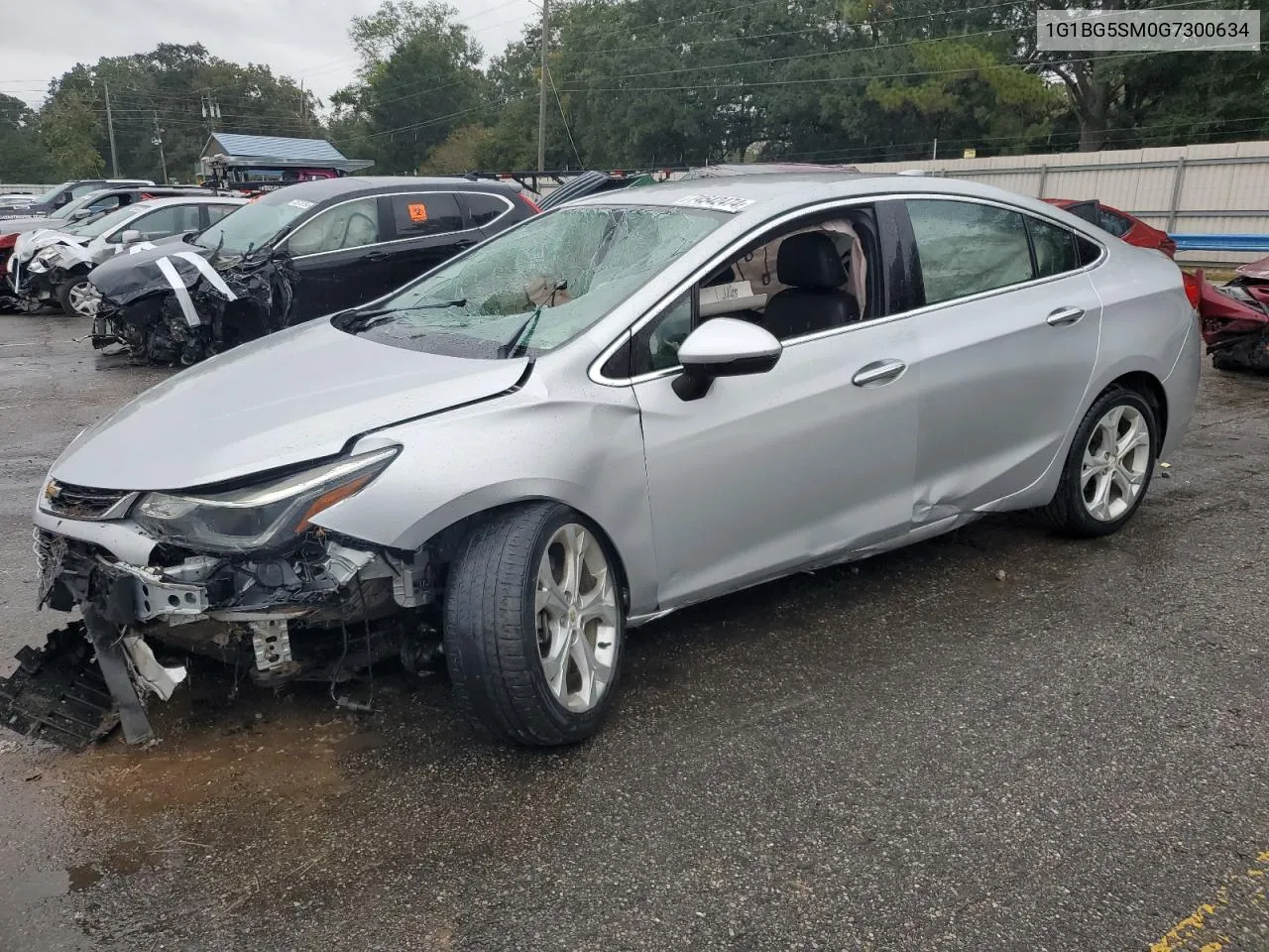 2016 Chevrolet Cruze Premier VIN: 1G1BG5SM0G7300634 Lot: 74542474