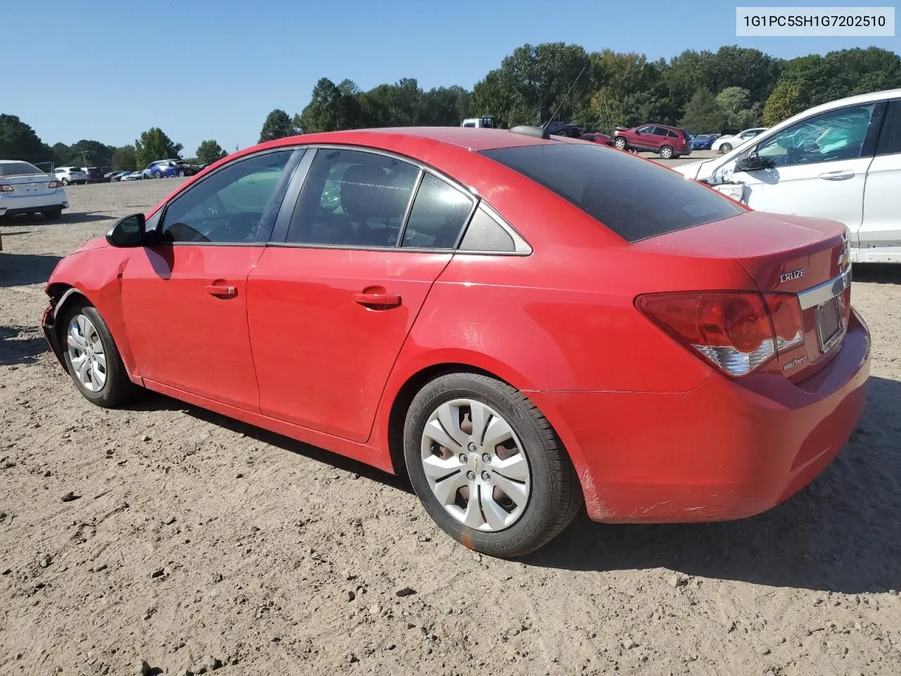 2016 Chevrolet Cruze Limited Ls VIN: 1G1PC5SH1G7202510 Lot: 74571024