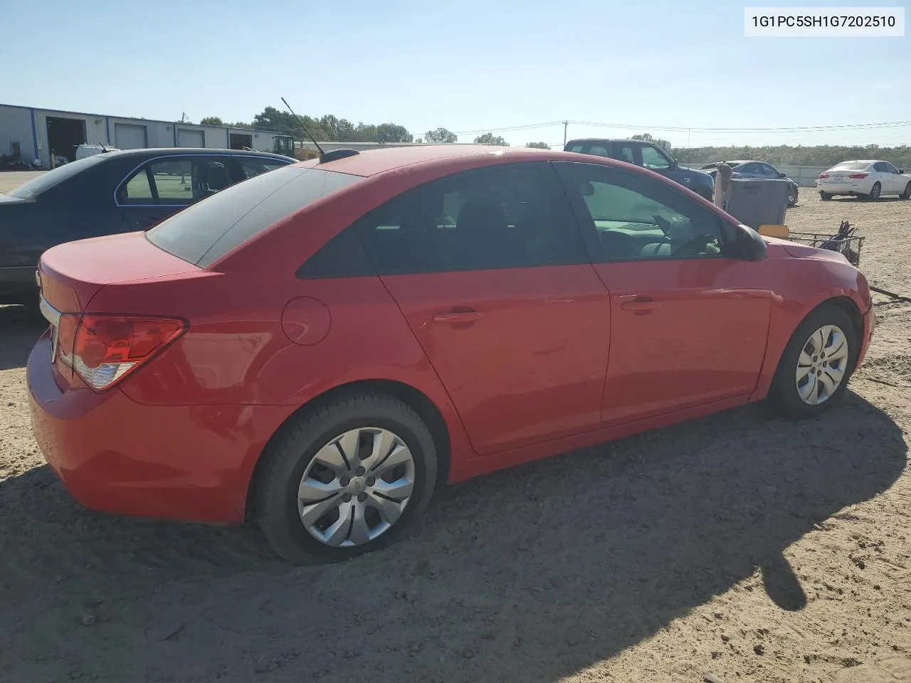 1G1PC5SH1G7202510 2016 Chevrolet Cruze Limited Ls