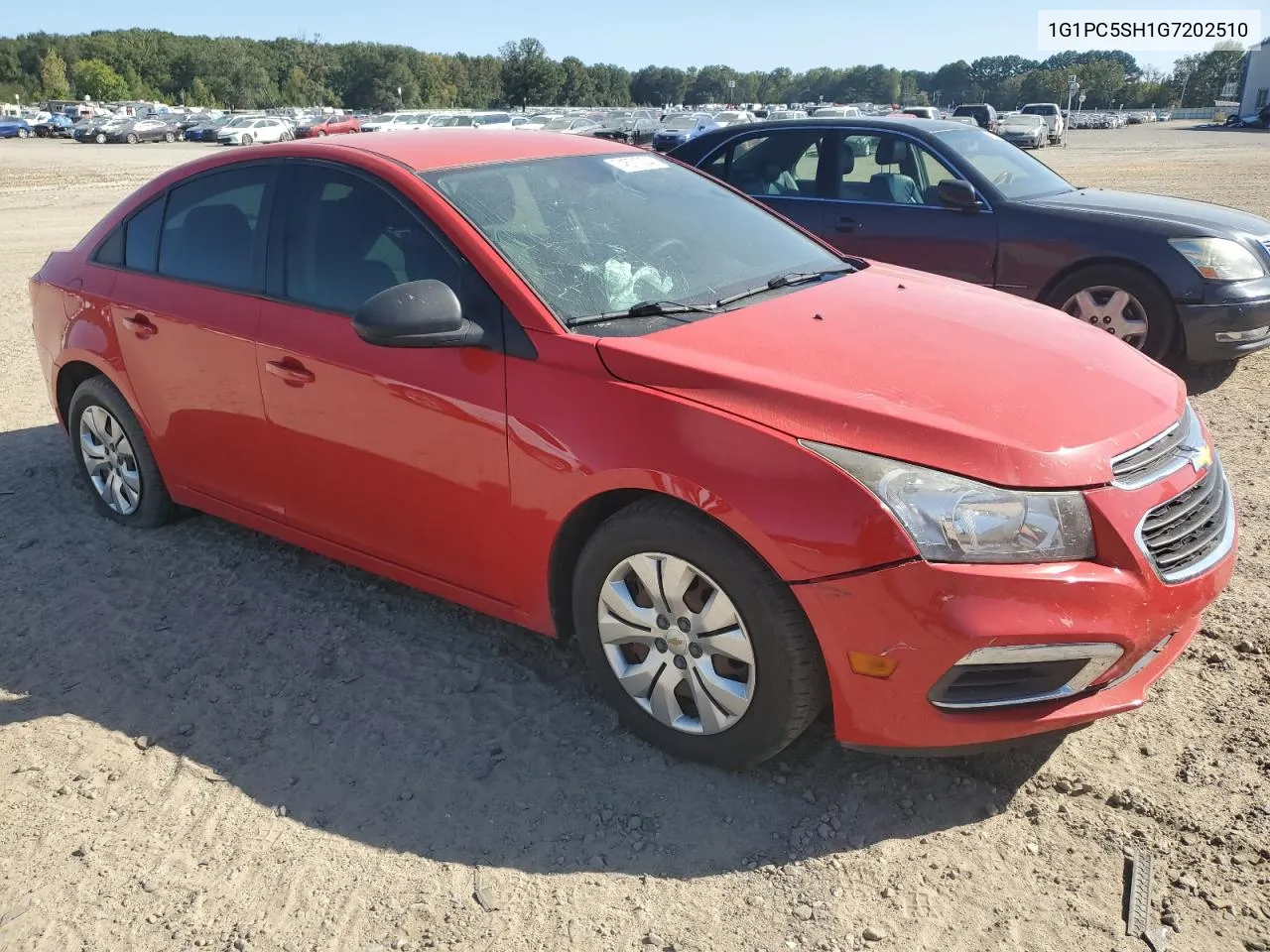 2016 Chevrolet Cruze Limited Ls VIN: 1G1PC5SH1G7202510 Lot: 74571024