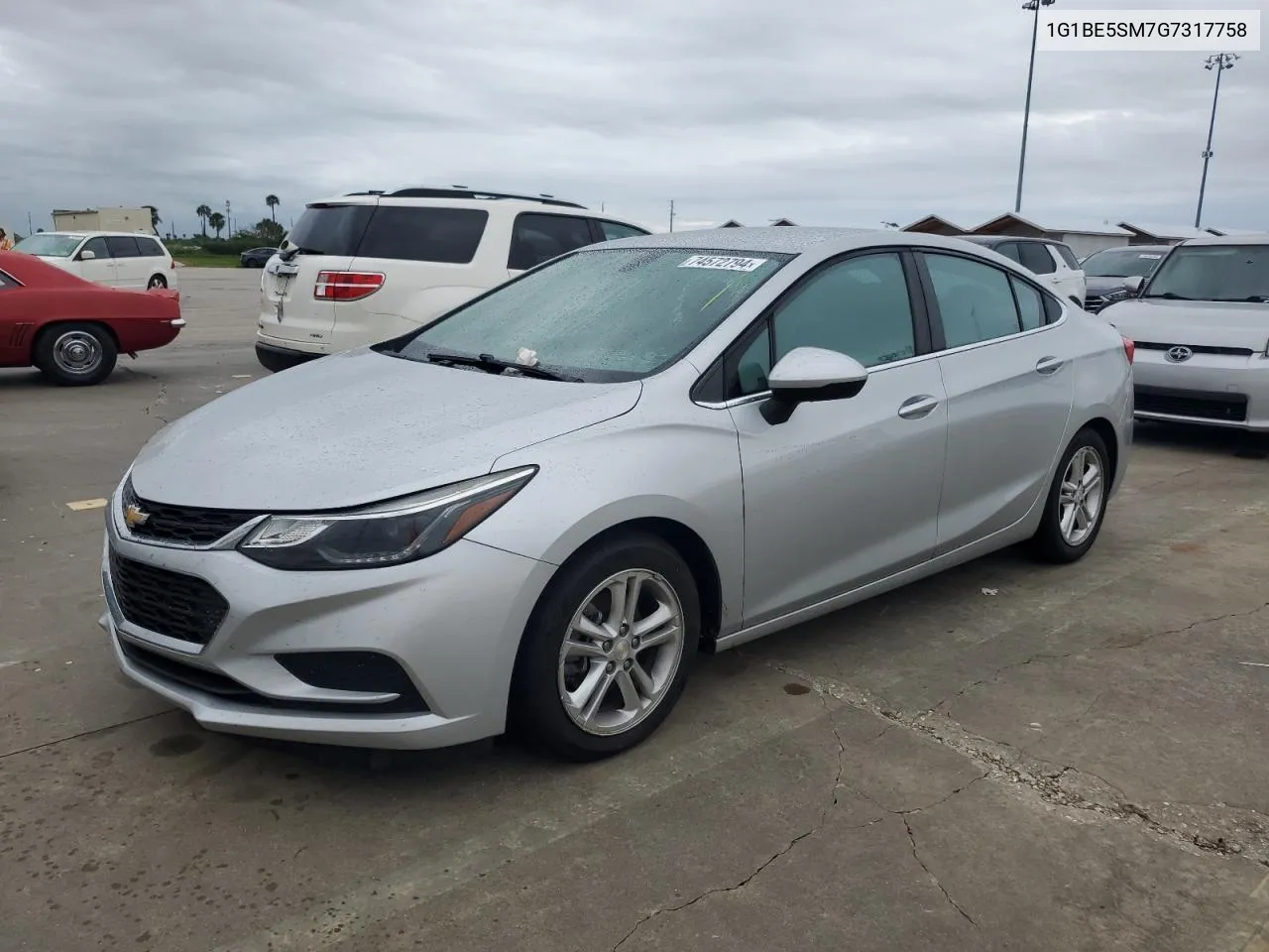 2016 Chevrolet Cruze Lt VIN: 1G1BE5SM7G7317758 Lot: 74572794