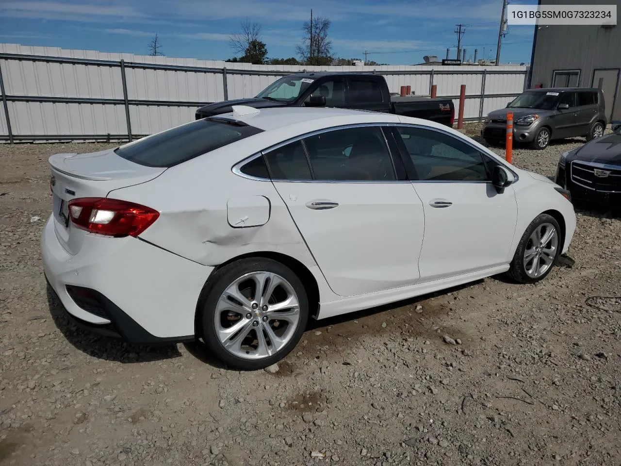 2016 Chevrolet Cruze Premier VIN: 1G1BG5SM0G7323234 Lot: 74722434