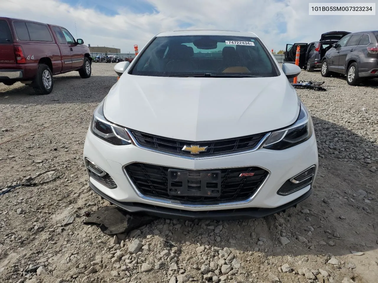 2016 Chevrolet Cruze Premier VIN: 1G1BG5SM0G7323234 Lot: 74722434