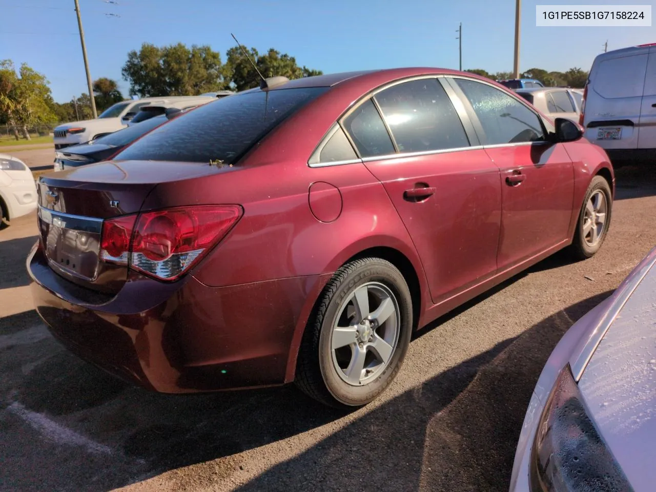 2016 Chevrolet Cruze Limited Lt VIN: 1G1PE5SB1G7158224 Lot: 74961184