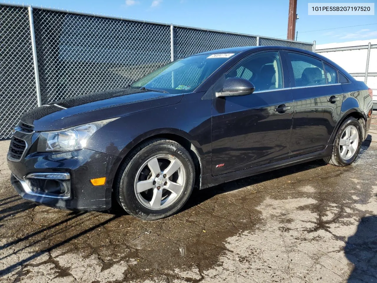 1G1PE5SB2G7197520 2016 Chevrolet Cruze Limited Lt