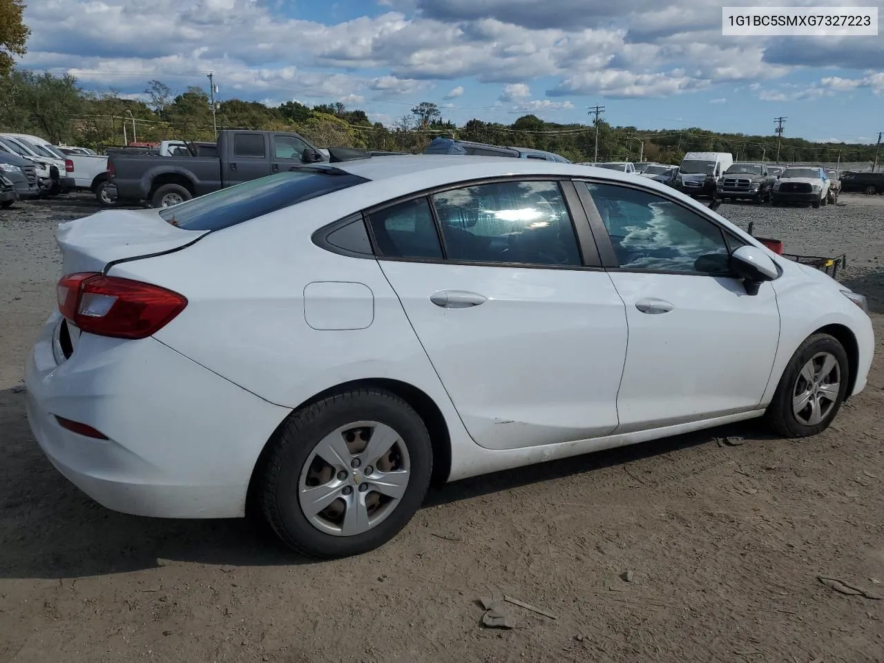 2016 Chevrolet Cruze Ls VIN: 1G1BC5SMXG7327223 Lot: 75265564