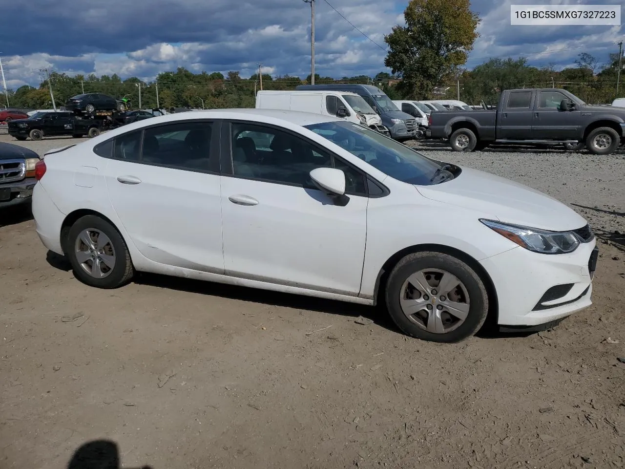 2016 Chevrolet Cruze Ls VIN: 1G1BC5SMXG7327223 Lot: 75265564