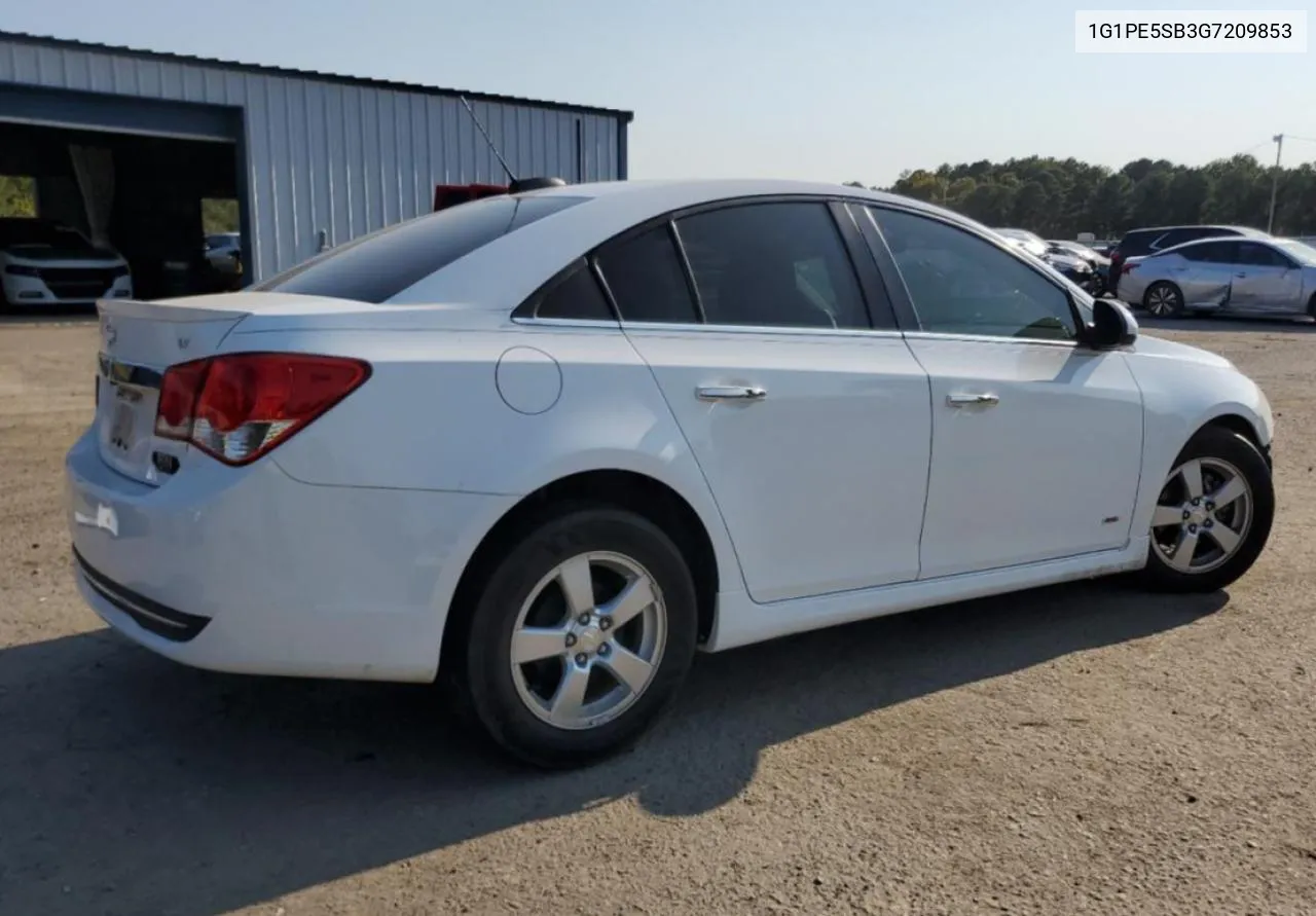 2016 Chevrolet Cruze Limited Lt VIN: 1G1PE5SB3G7209853 Lot: 75509354