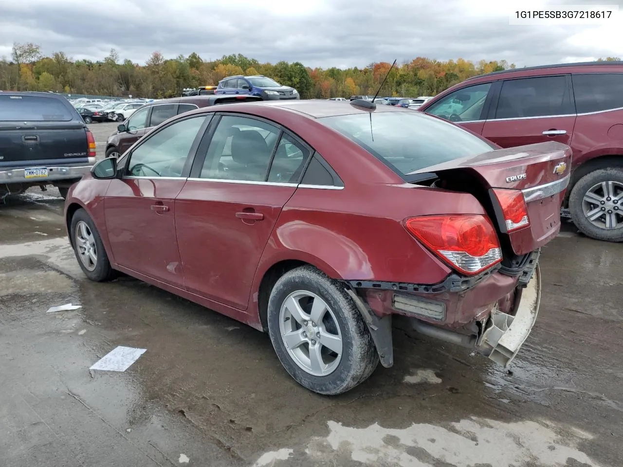 2016 Chevrolet Cruze Limited Lt VIN: 1G1PE5SB3G7218617 Lot: 75534534