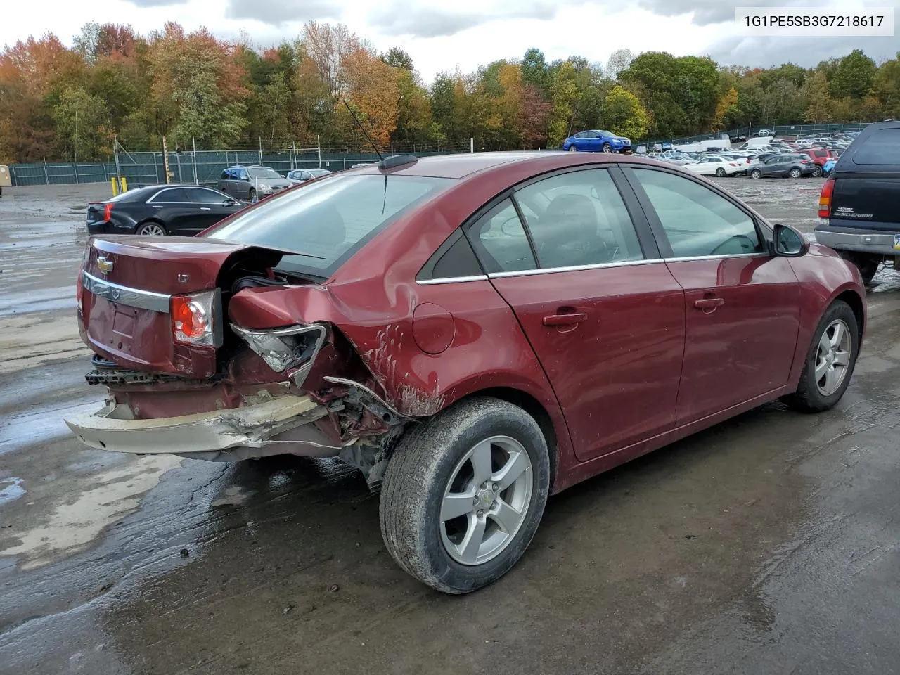 2016 Chevrolet Cruze Limited Lt VIN: 1G1PE5SB3G7218617 Lot: 75534534