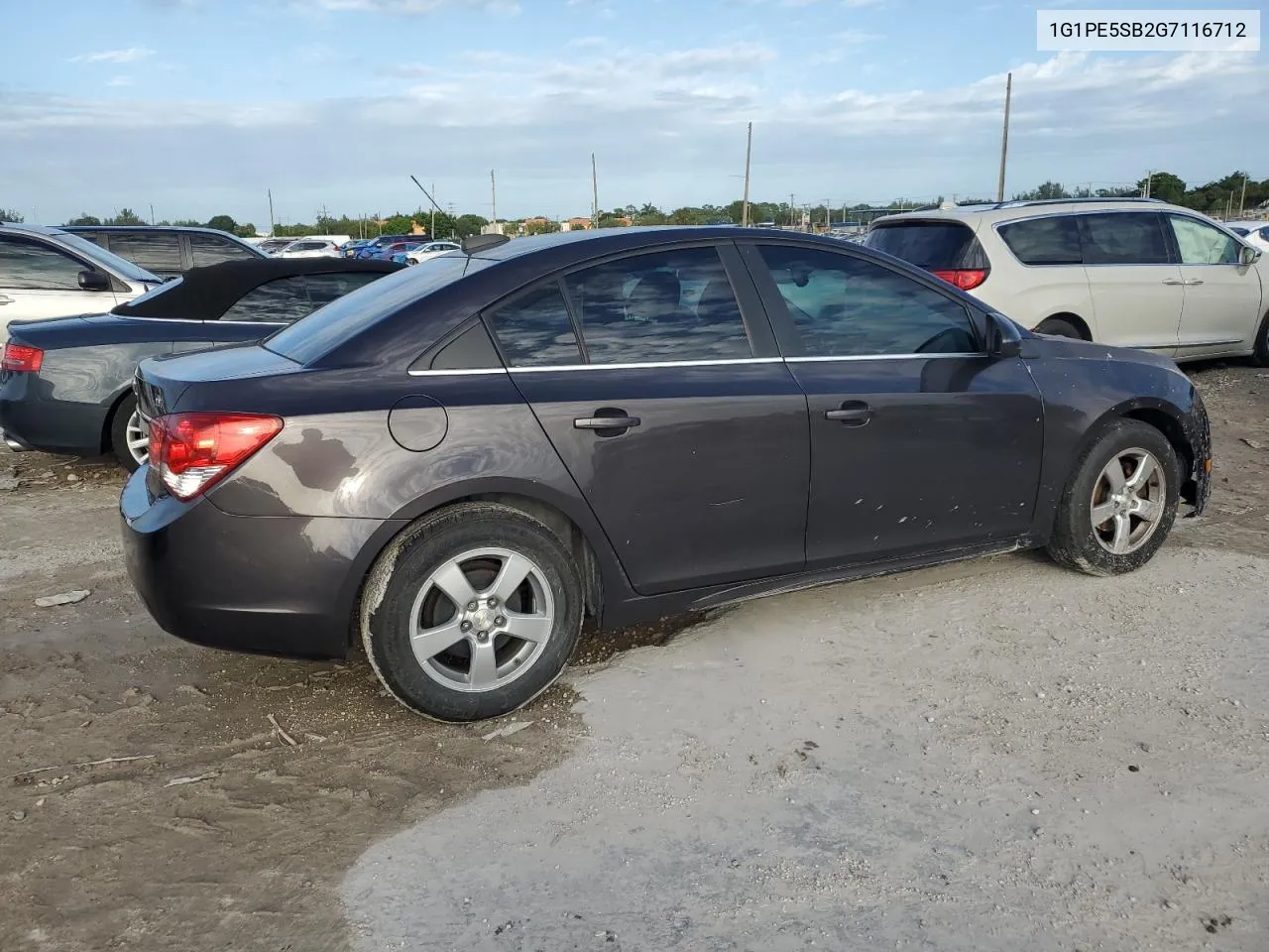 2016 Chevrolet Cruze Limited Lt VIN: 1G1PE5SB2G7116712 Lot: 75744464