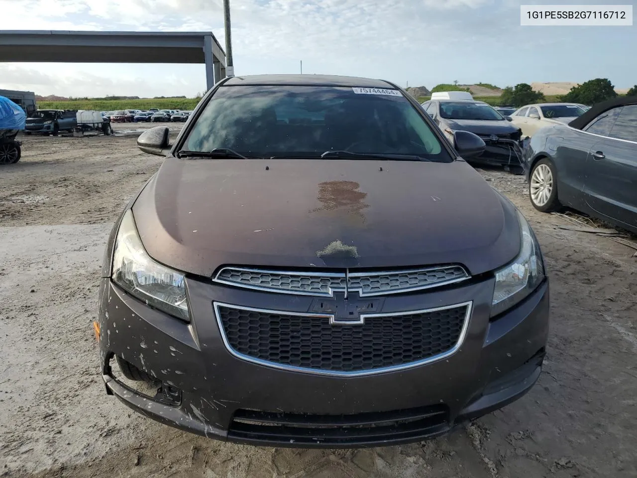 2016 Chevrolet Cruze Limited Lt VIN: 1G1PE5SB2G7116712 Lot: 75744464