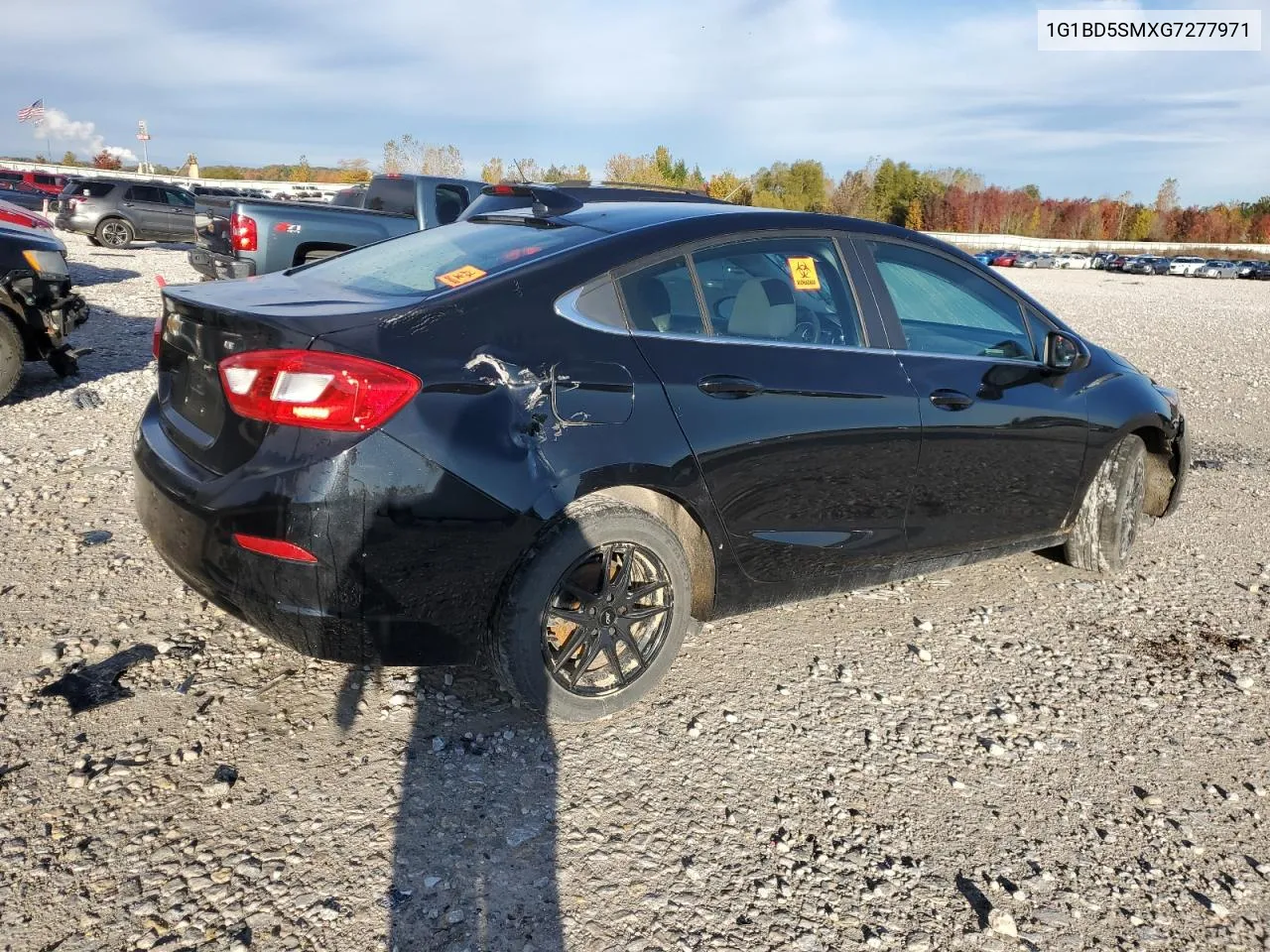 1G1BD5SMXG7277971 2016 Chevrolet Cruze Lt