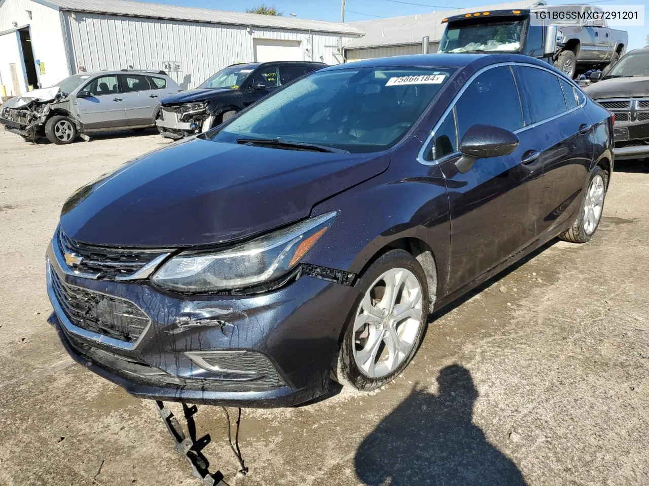 2016 Chevrolet Cruze Premier VIN: 1G1BG5SMXG7291201 Lot: 75866184