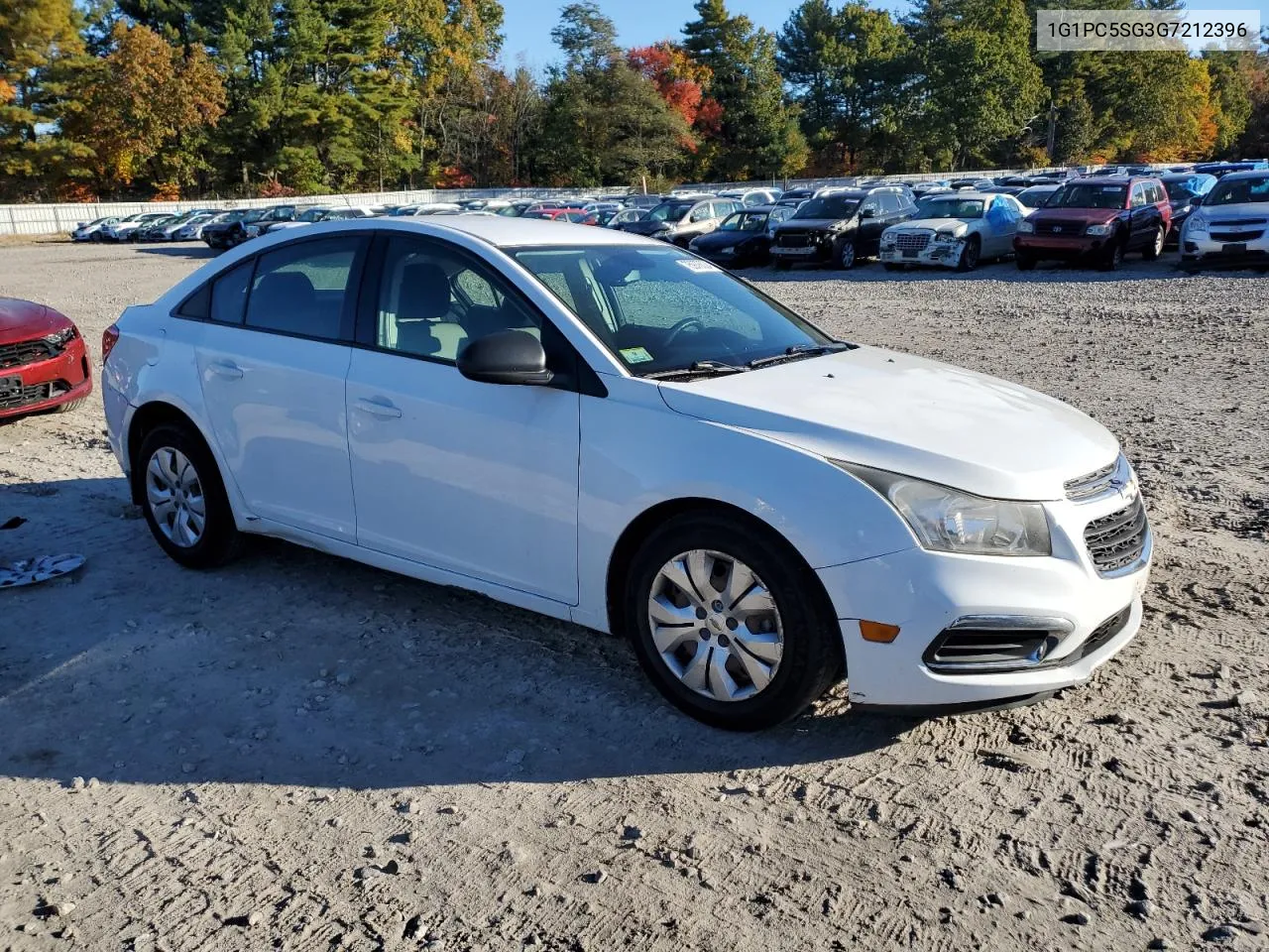 2016 Chevrolet Cruze Limited Ls VIN: 1G1PC5SG3G7212396 Lot: 75978024