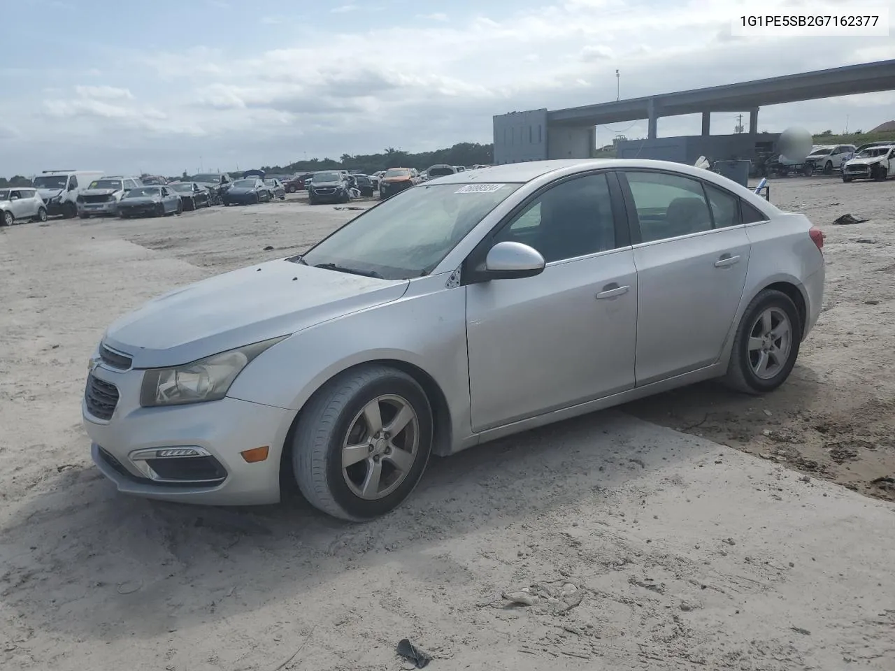 2016 Chevrolet Cruze Limited Lt VIN: 1G1PE5SB2G7162377 Lot: 76099524