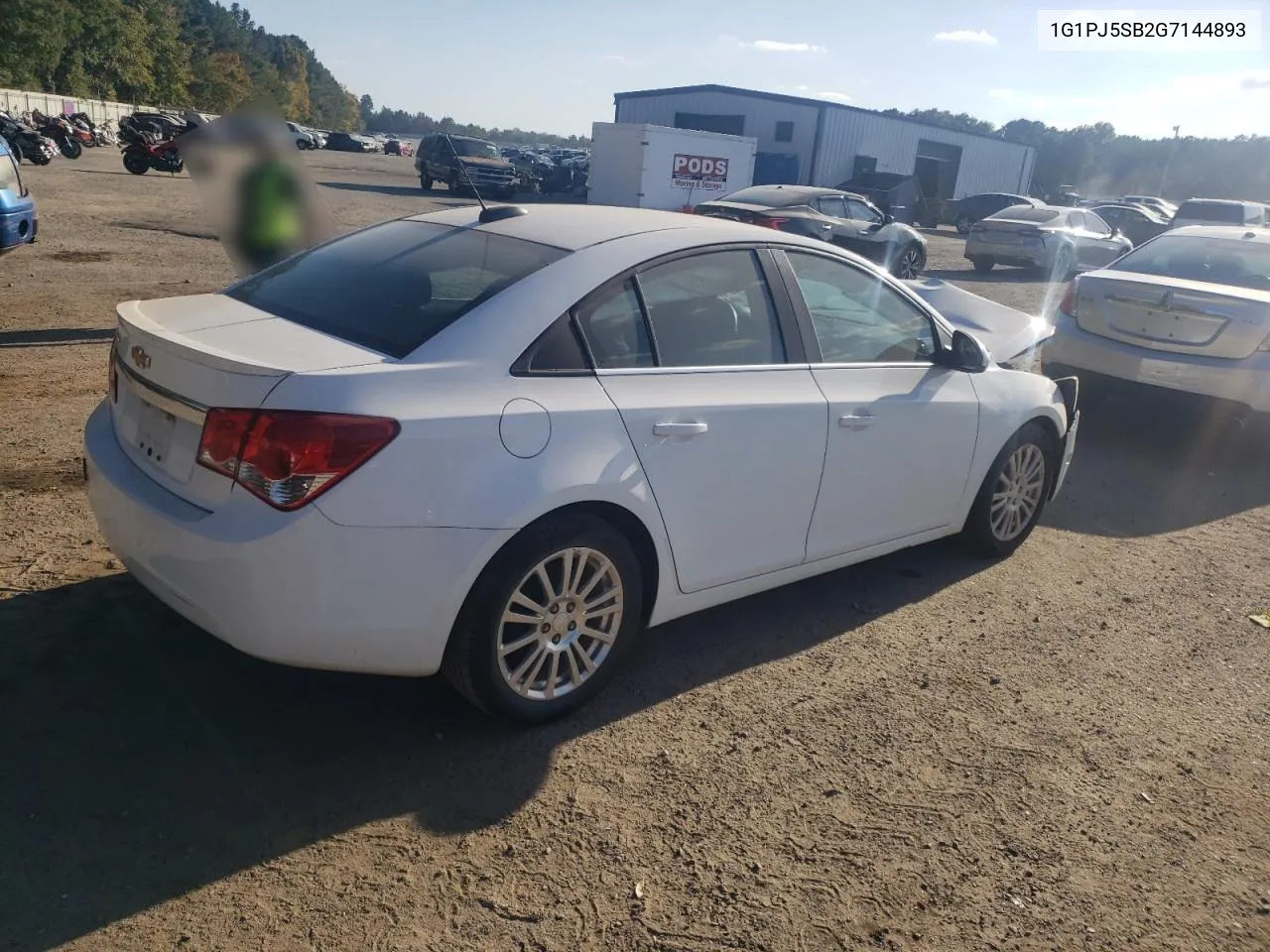 2016 Chevrolet Cruze Limited Eco VIN: 1G1PJ5SB2G7144893 Lot: 76138394