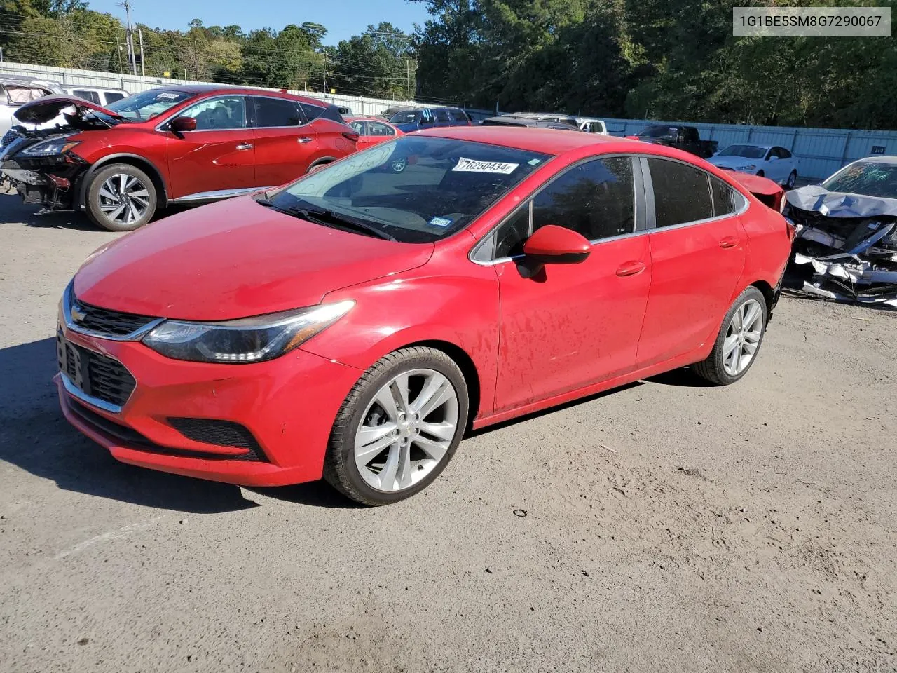 2016 Chevrolet Cruze Lt VIN: 1G1BE5SM8G7290067 Lot: 76250434