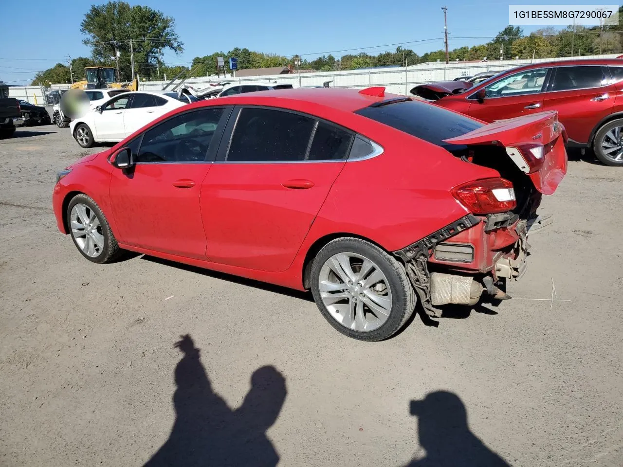 2016 Chevrolet Cruze Lt VIN: 1G1BE5SM8G7290067 Lot: 76250434