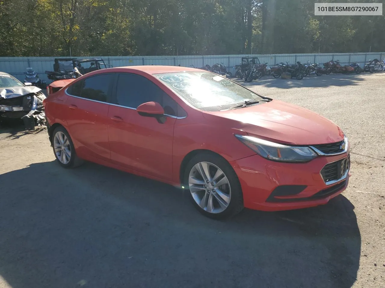 2016 Chevrolet Cruze Lt VIN: 1G1BE5SM8G7290067 Lot: 76250434