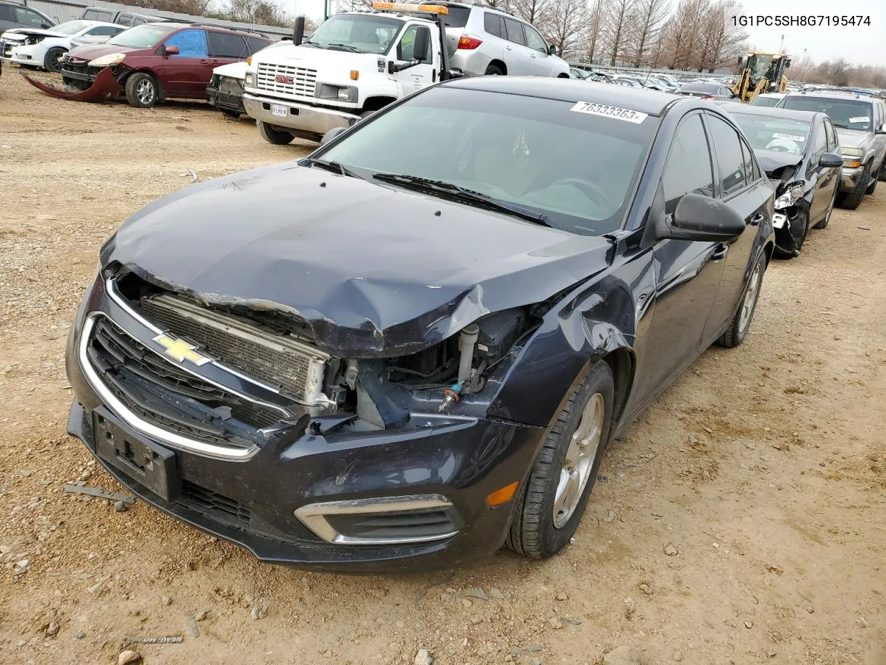 2016 Chevrolet Cruze Limited Ls VIN: 1G1PC5SH8G7195474 Lot: 76333363