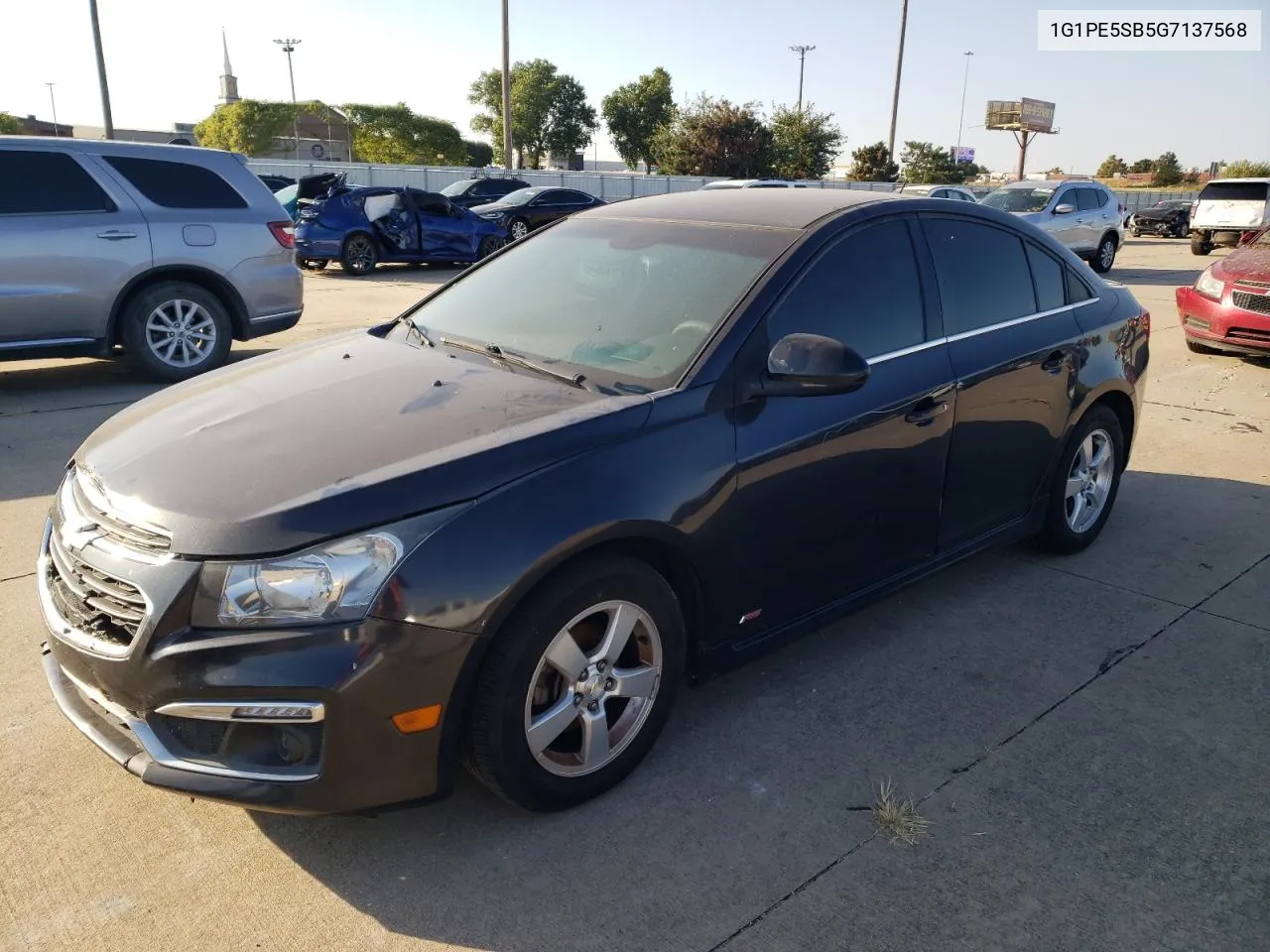 2016 Chevrolet Cruze Limited Lt VIN: 1G1PE5SB5G7137568 Lot: 76373074