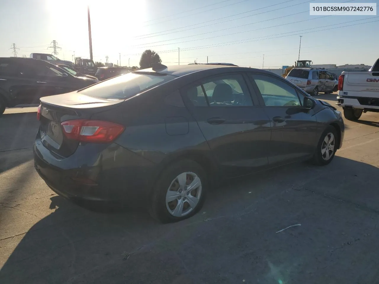 2016 Chevrolet Cruze Ls VIN: 1G1BC5SM9G7242776 Lot: 76483184