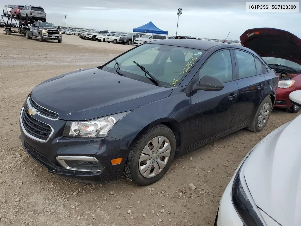 2016 Chevrolet Cruze Limited Ls VIN: 1G1PC5SH5G7128380 Lot: 76763384