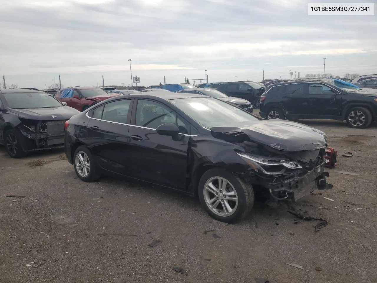 2016 Chevrolet Cruze Lt VIN: 1G1BE5SM3G7277341 Lot: 76909704