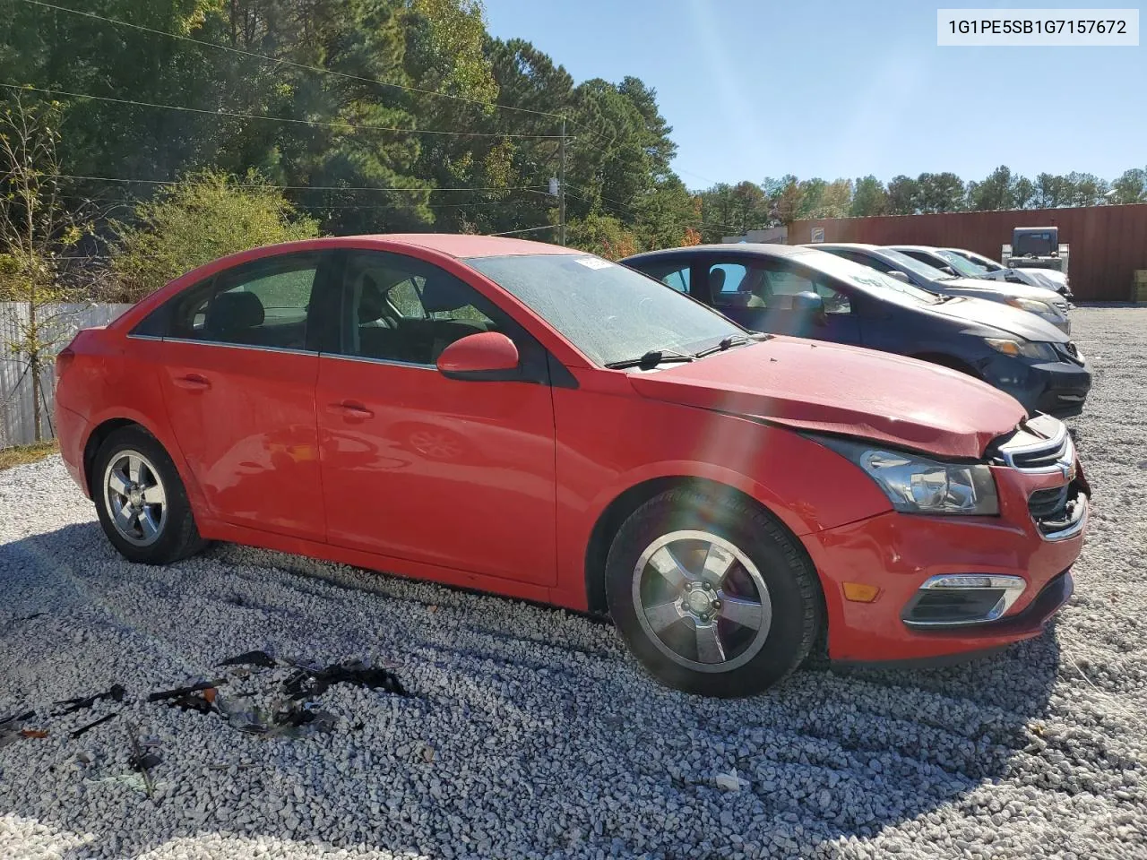 2016 Chevrolet Cruze Limited Lt VIN: 1G1PE5SB1G7157672 Lot: 76937684