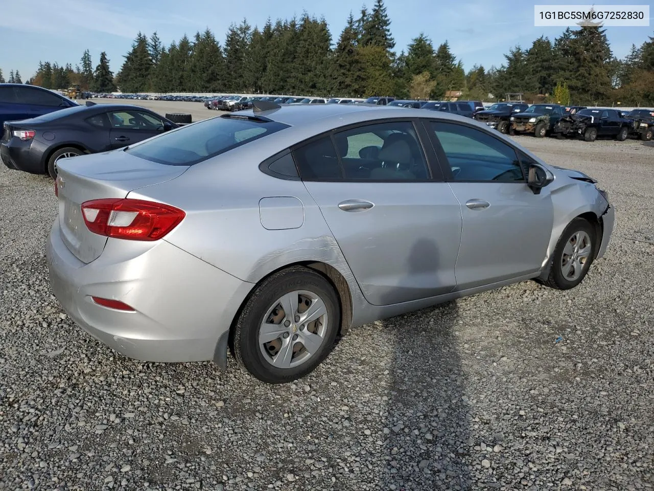 2016 Chevrolet Cruze Ls VIN: 1G1BC5SM6G7252830 Lot: 76980854