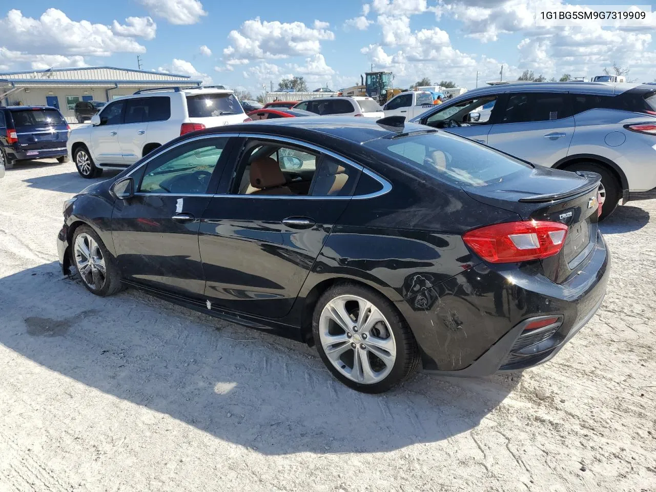 2016 Chevrolet Cruze Premier VIN: 1G1BG5SM9G7319909 Lot: 77097454