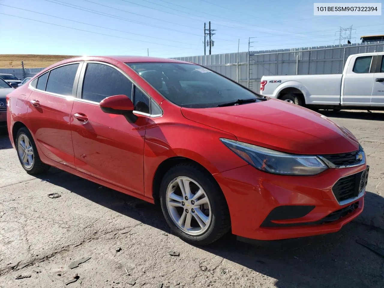 1G1BE5SM9G7322394 2016 Chevrolet Cruze Lt