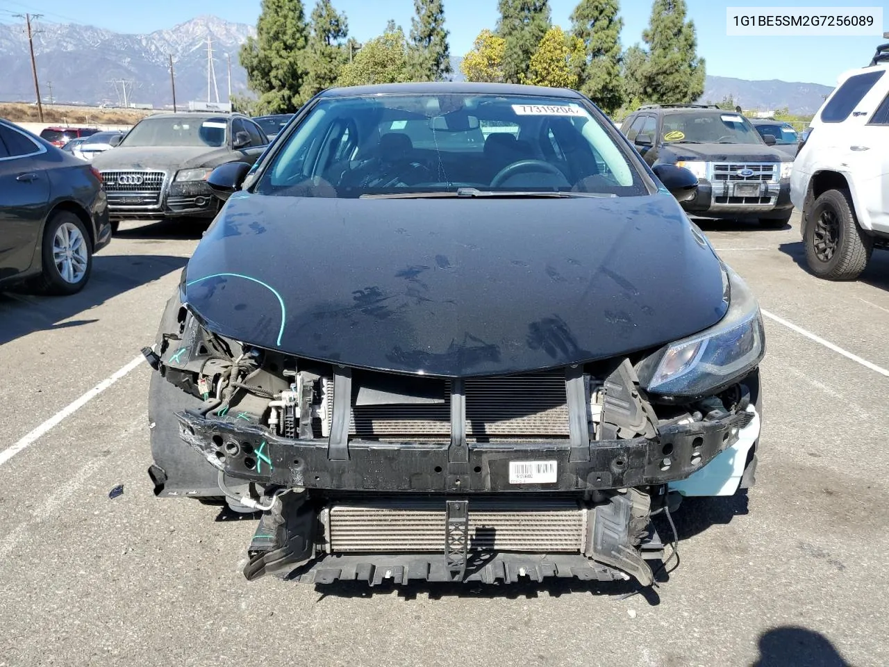 2016 Chevrolet Cruze Lt VIN: 1G1BE5SM2G7256089 Lot: 77319204