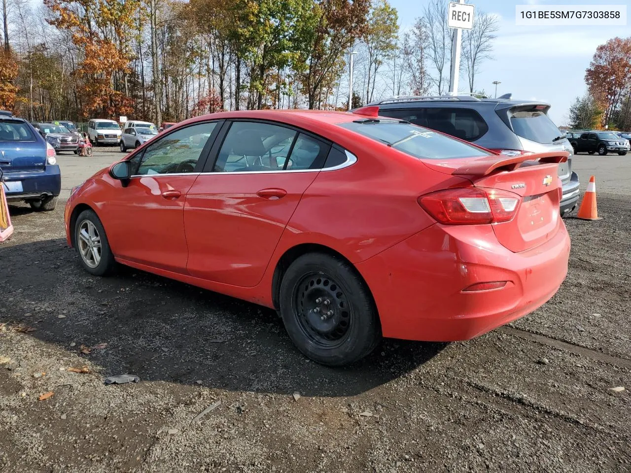 2016 Chevrolet Cruze Lt VIN: 1G1BE5SM7G7303858 Lot: 77442134