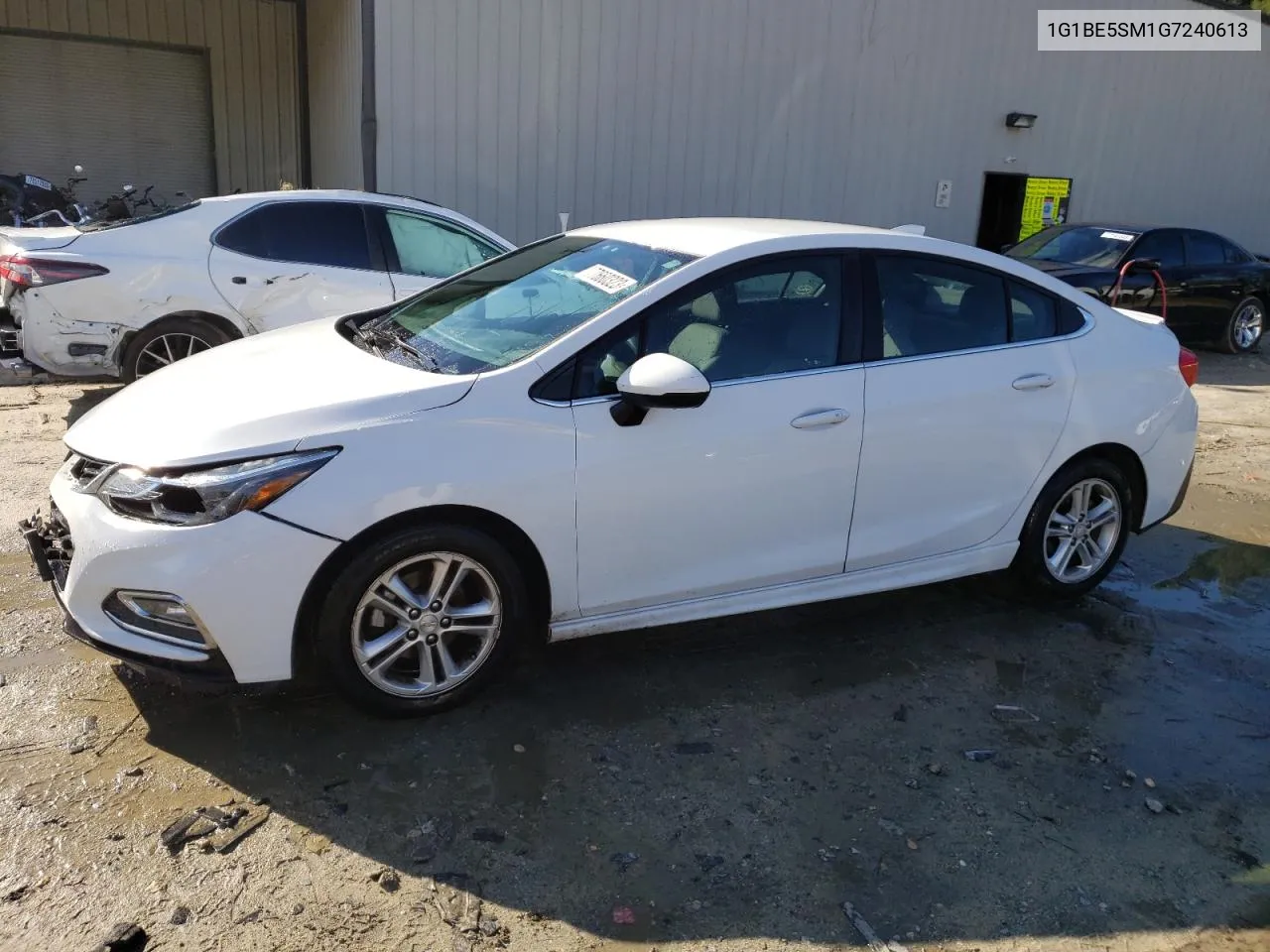 2016 Chevrolet Cruze Lt VIN: 1G1BE5SM1G7240613 Lot: 77660323