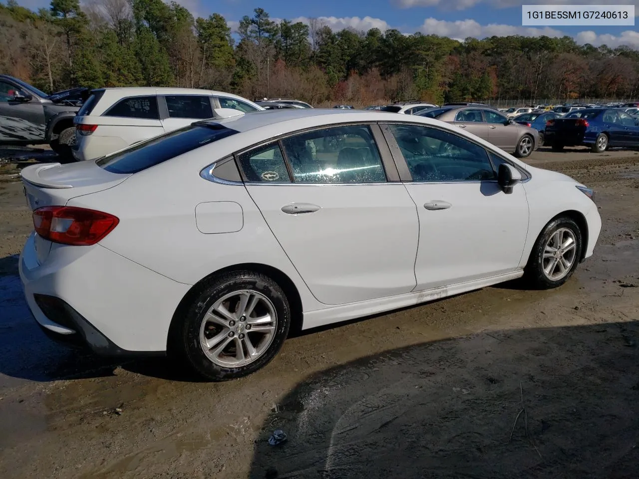 2016 Chevrolet Cruze Lt VIN: 1G1BE5SM1G7240613 Lot: 77660323