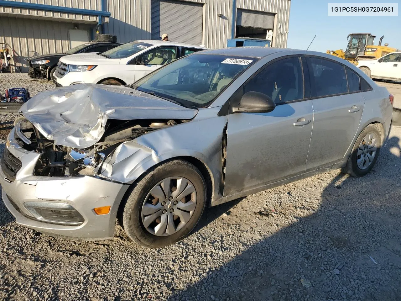 2016 Chevrolet Cruze Limited Ls VIN: 1G1PC5SH0G7204961 Lot: 77760614