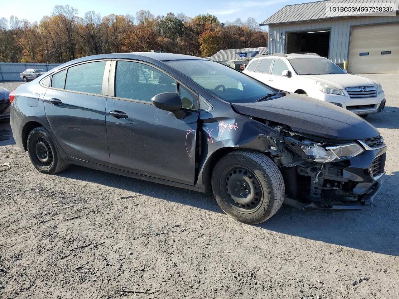 2016 Chevrolet Cruze Ls VIN: 1G1BC5SM5G7238336 Lot: 77843204