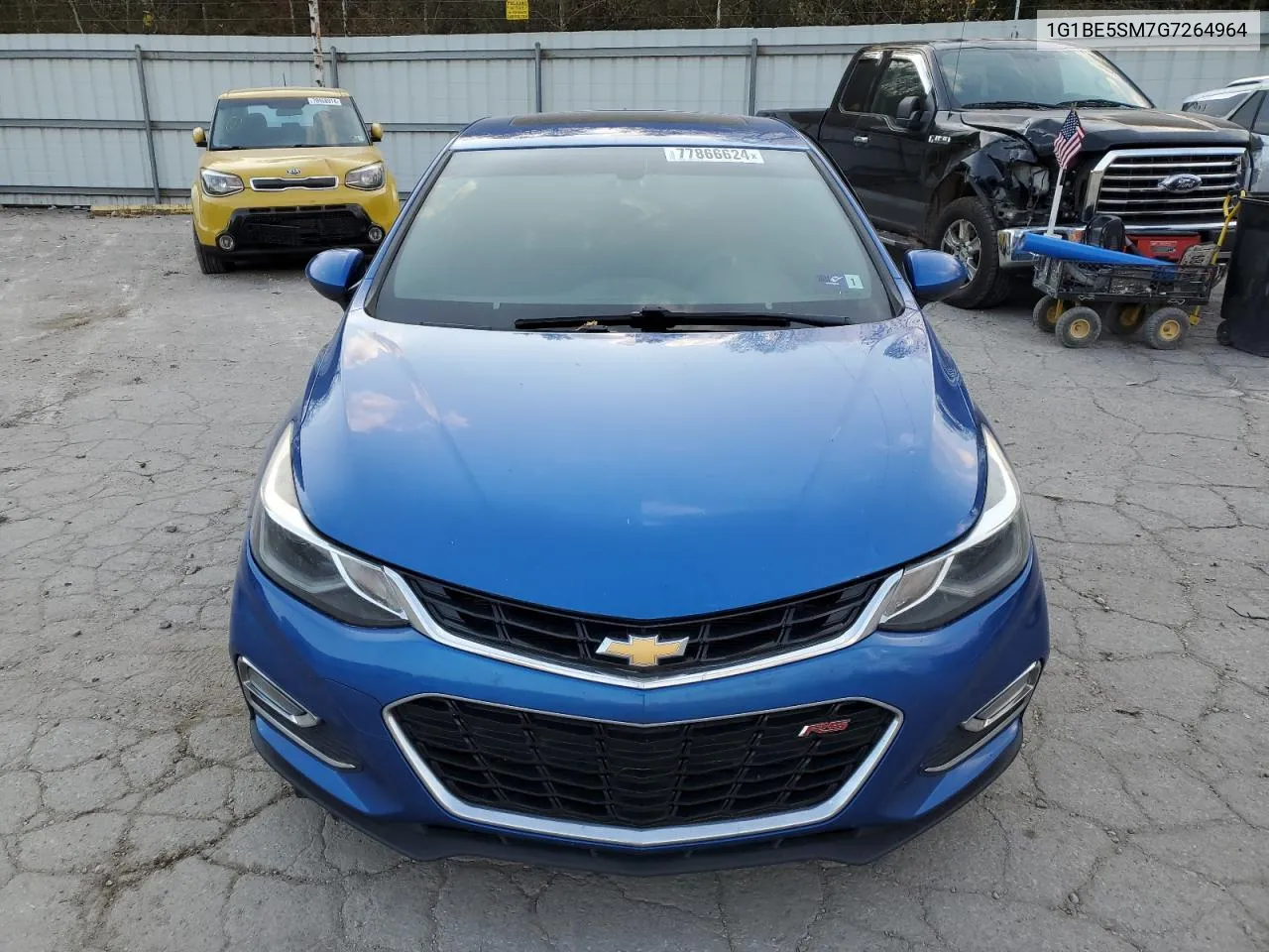 2016 Chevrolet Cruze Lt VIN: 1G1BE5SM7G7264964 Lot: 77866624