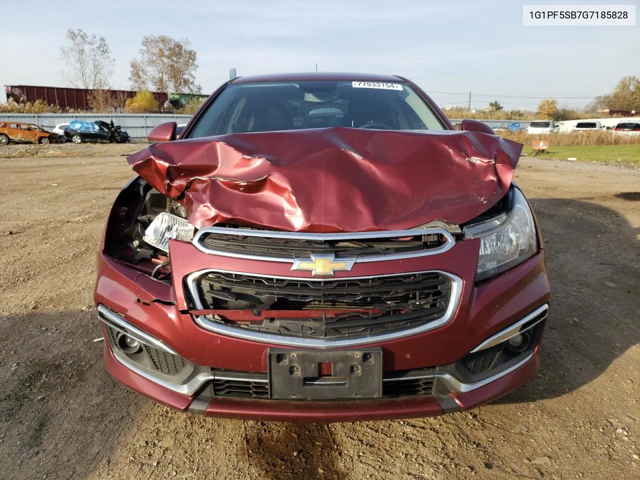 2016 Chevrolet Cruze Limited Lt VIN: 1G1PF5SB7G7185828 Lot: 77933154