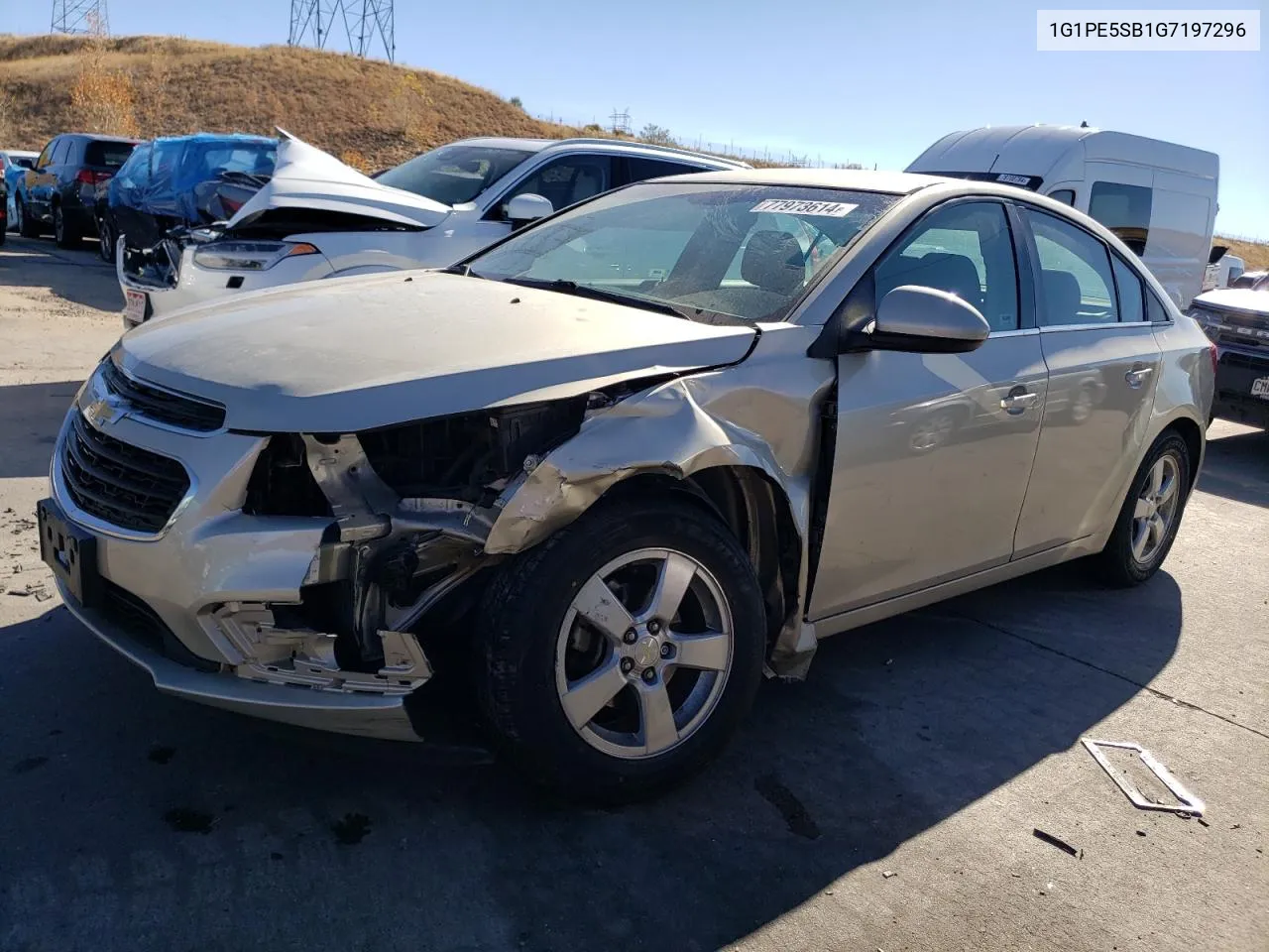 2016 Chevrolet Cruze Limited Lt VIN: 1G1PE5SB1G7197296 Lot: 77973614