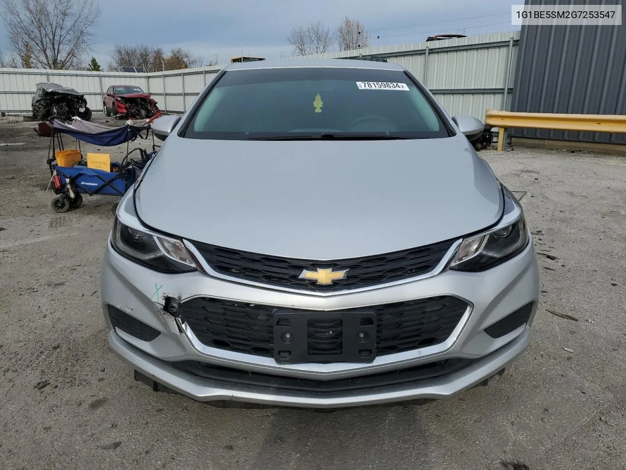 2016 Chevrolet Cruze Lt VIN: 1G1BE5SM2G7253547 Lot: 78159834