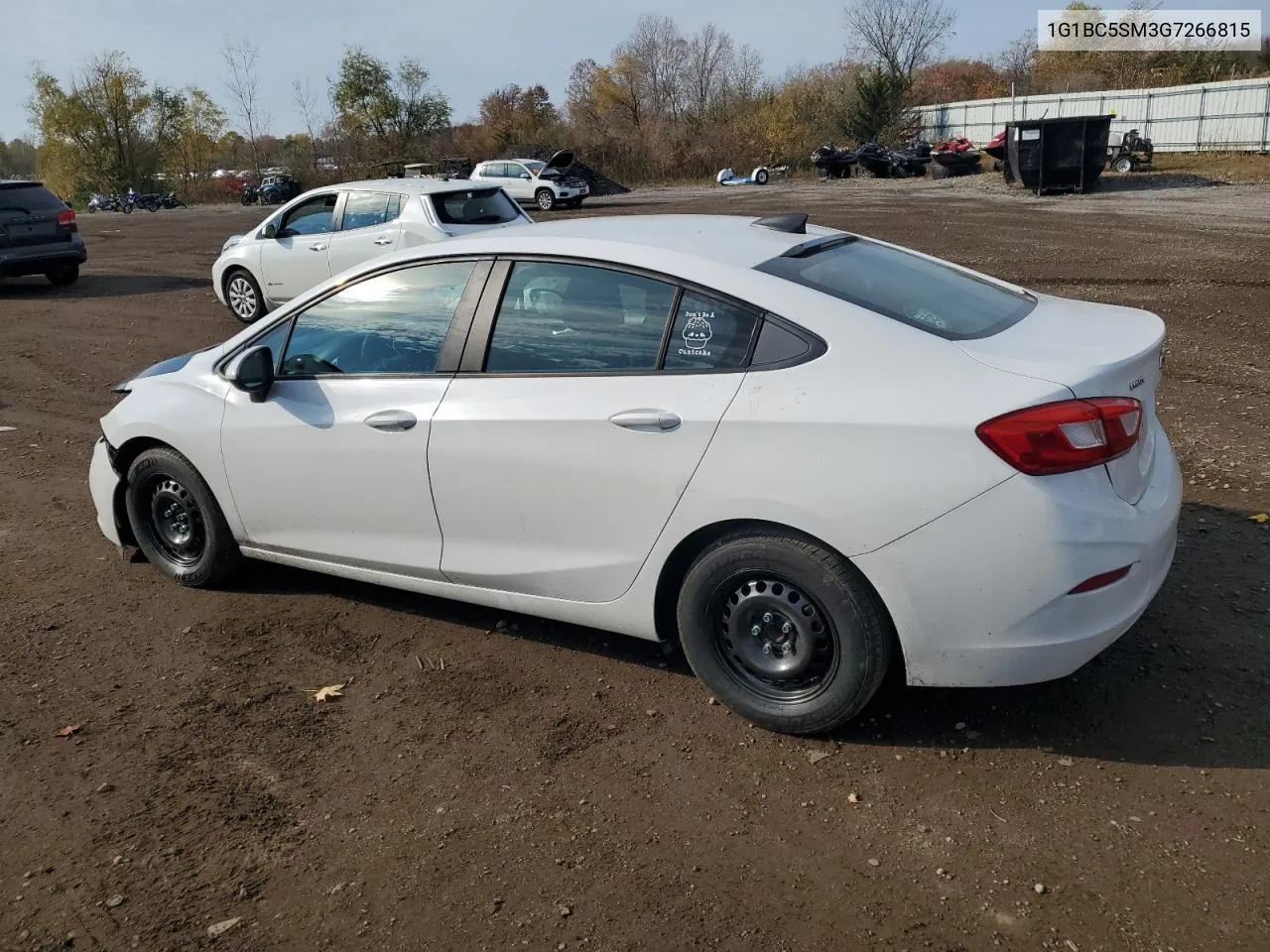 2016 Chevrolet Cruze Ls VIN: 1G1BC5SM3G7266815 Lot: 78326584